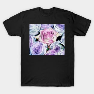 Pink and Mauve Roses T-Shirt